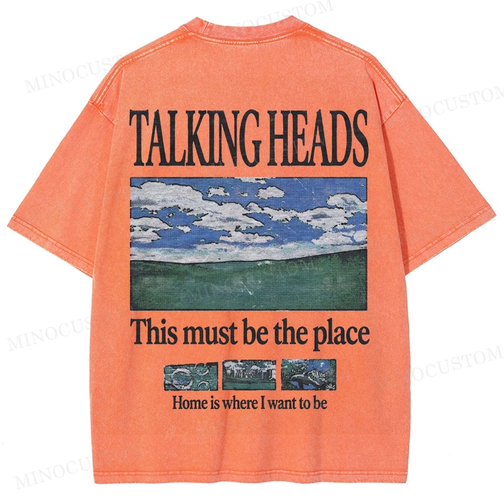 Talking Heads Washed T-Shirt 