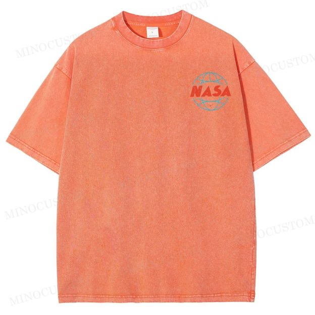 Comfort Colors Space Nerd Graphic Washed T-Shirt 