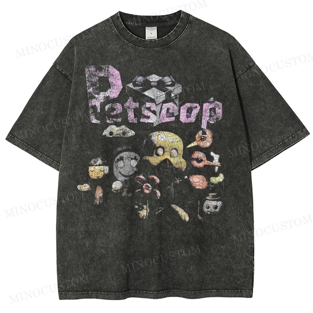 Analog Horror Washed T-Shirt 