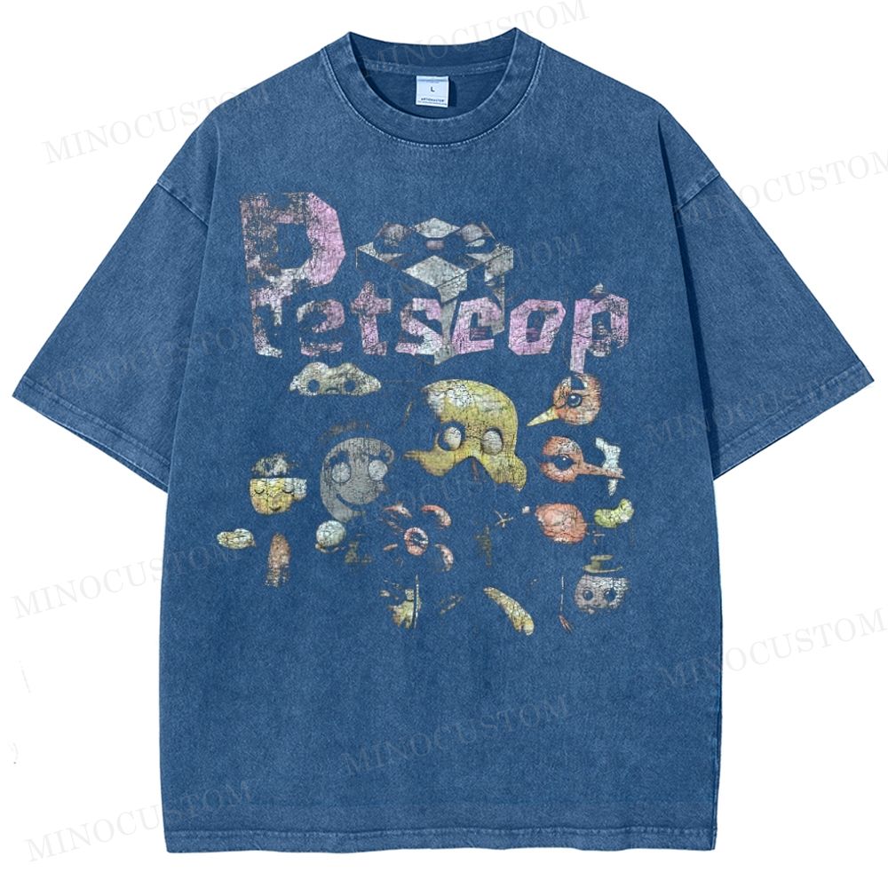  Analog Horror Washed T-Shirt 