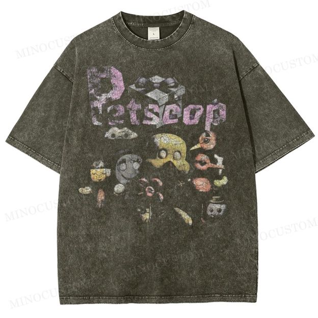  Analog Horror Washed T-Shirt 