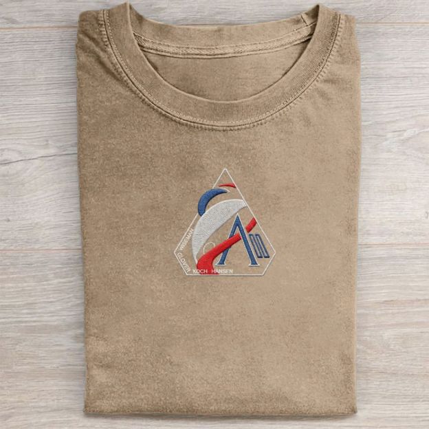 (Embroidery) Artemis 2 Mission Logo Washed Tee 