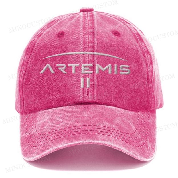 (Embroidery) Arte.mis II Hat 2026,  Moon Mission Washed Cap 