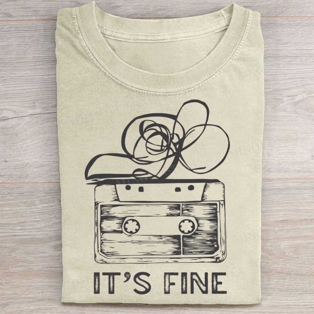 80s Music Lover Washed Tee 