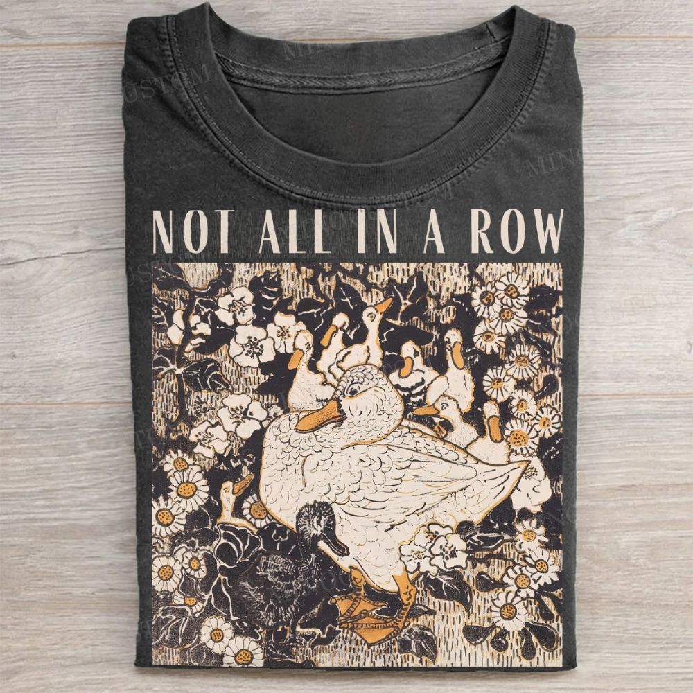 Ducks Not in A Row Washed Tee 