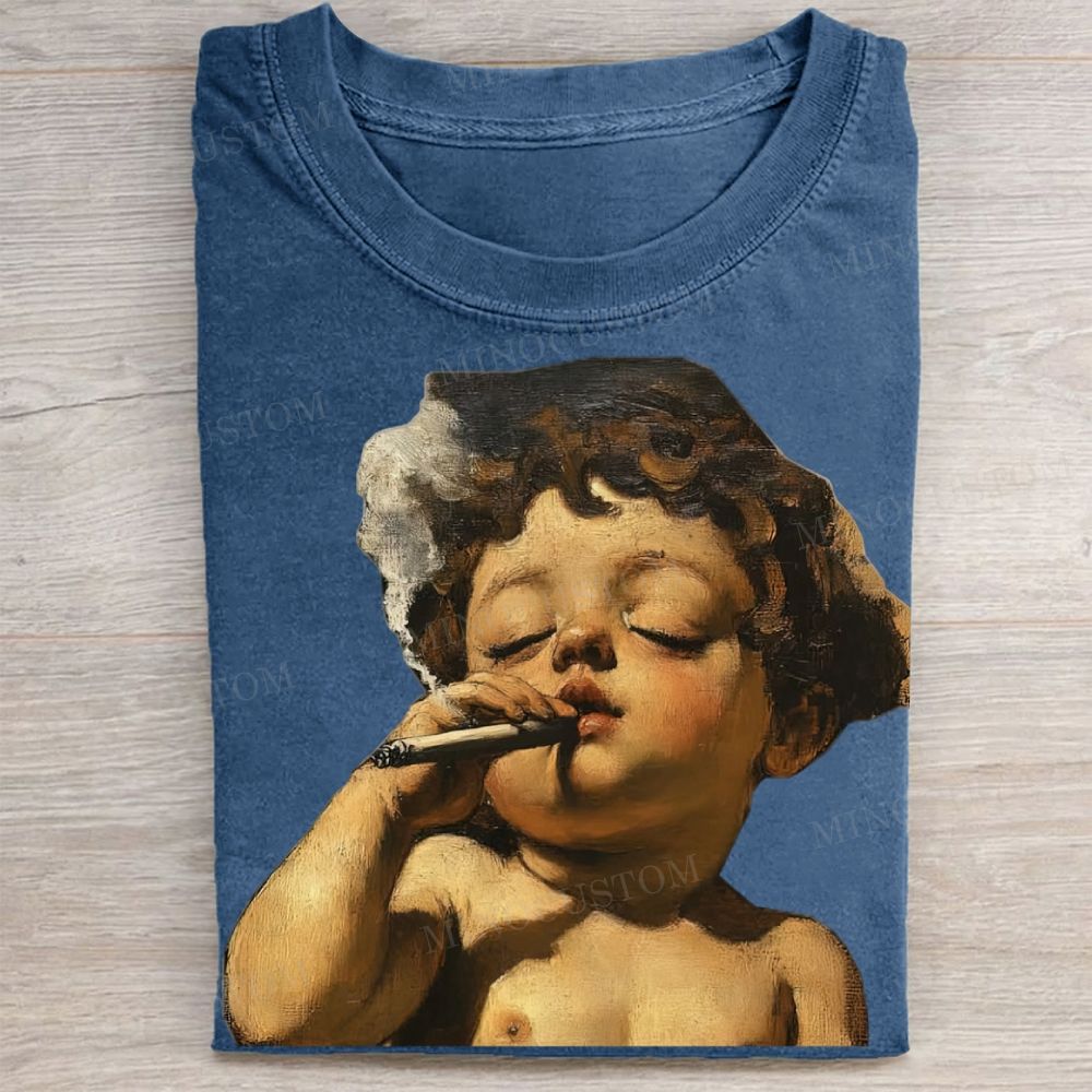 Avant-Garde Angelic Child Washed Tee 