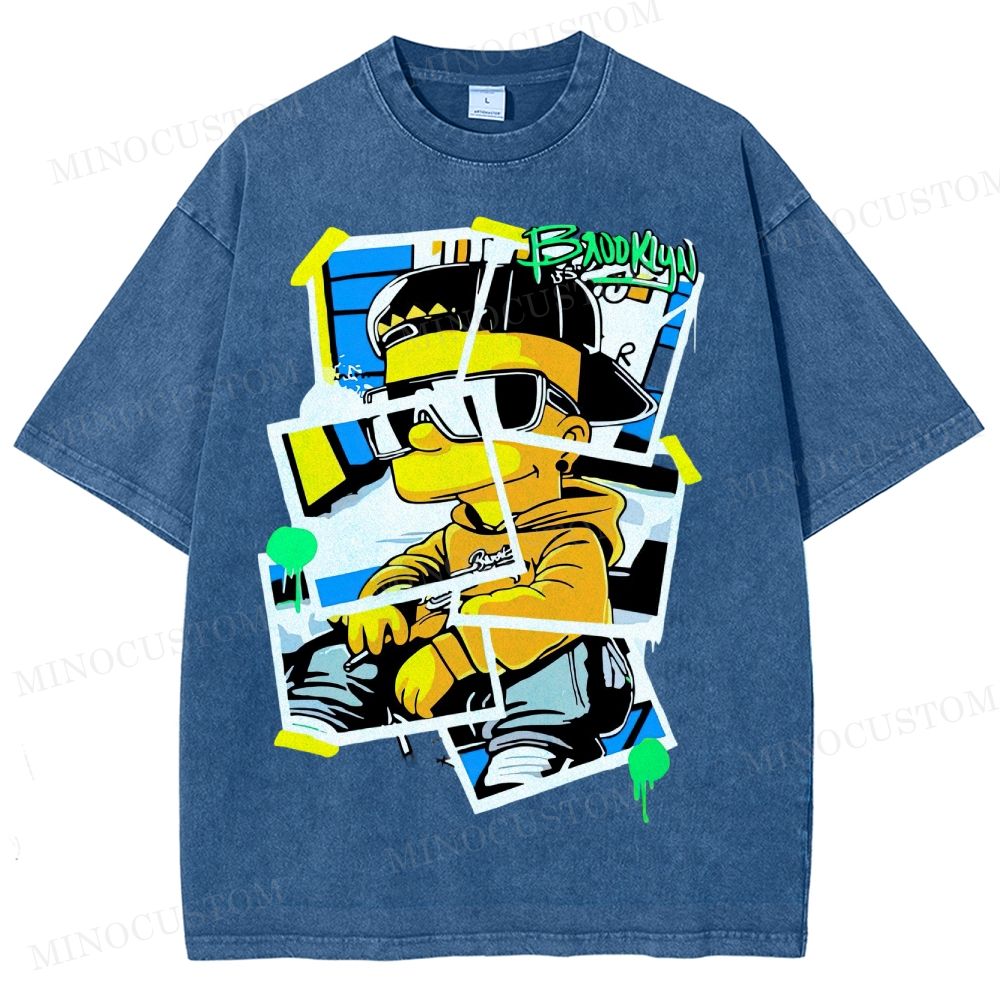 Brooklyn Street Style Washed T-Shirt 