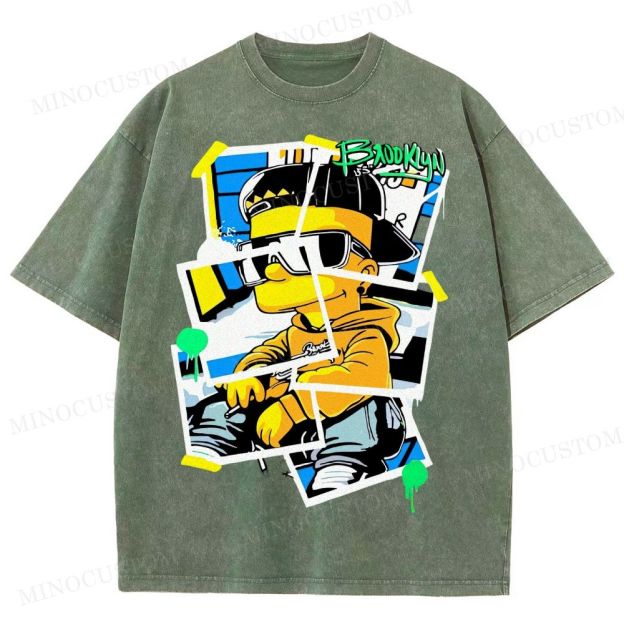 Brooklyn Street Style Washed T-Shirt 