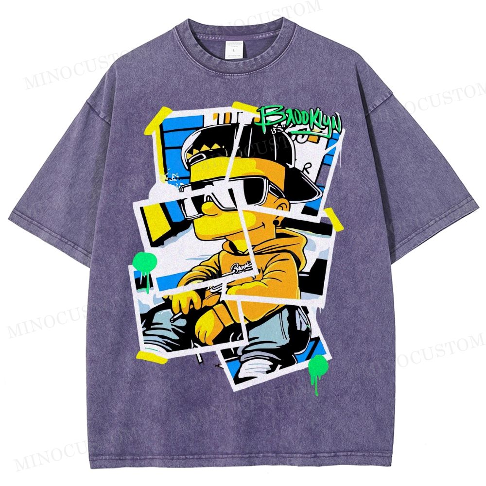 Brooklyn Street Style Washed T-Shirt 