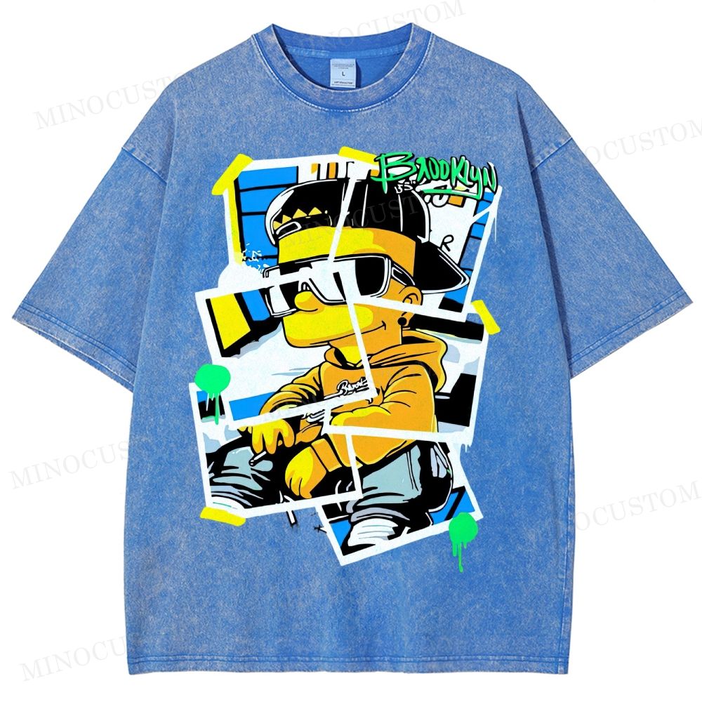 Brooklyn Street Style Washed T-Shirt 