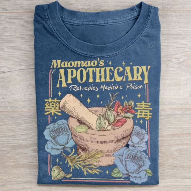 Mystical Apothecary Graphic  Washed Tee 