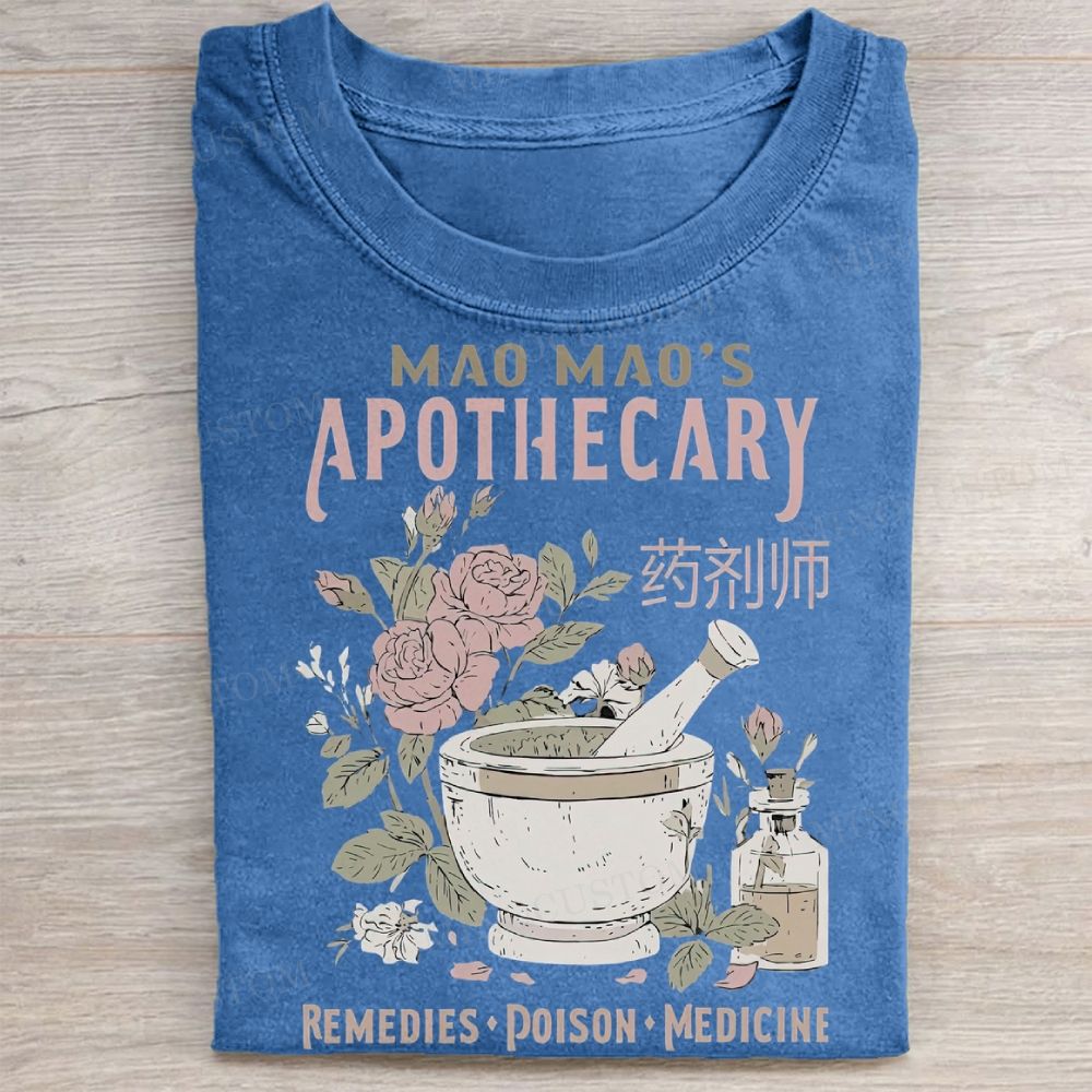 Botanical Remedies Art Washed Tee 