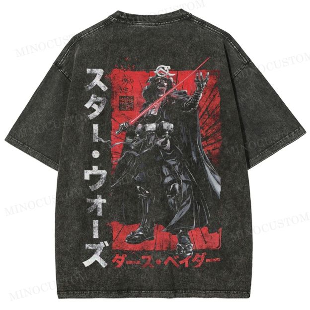 Samurai Dark Art Washed T-Shirt
