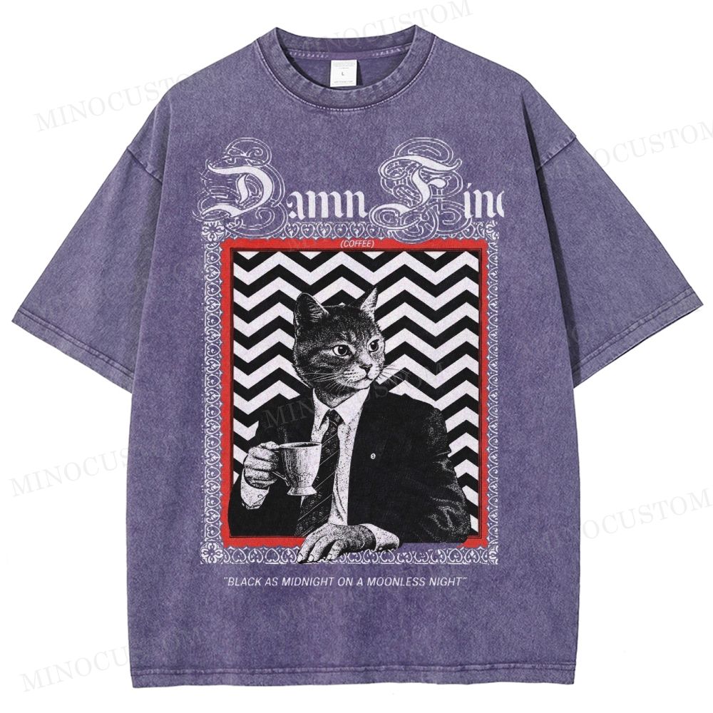 Damn Fine Coffee  Men’s Classic  Washed T-Shirt 