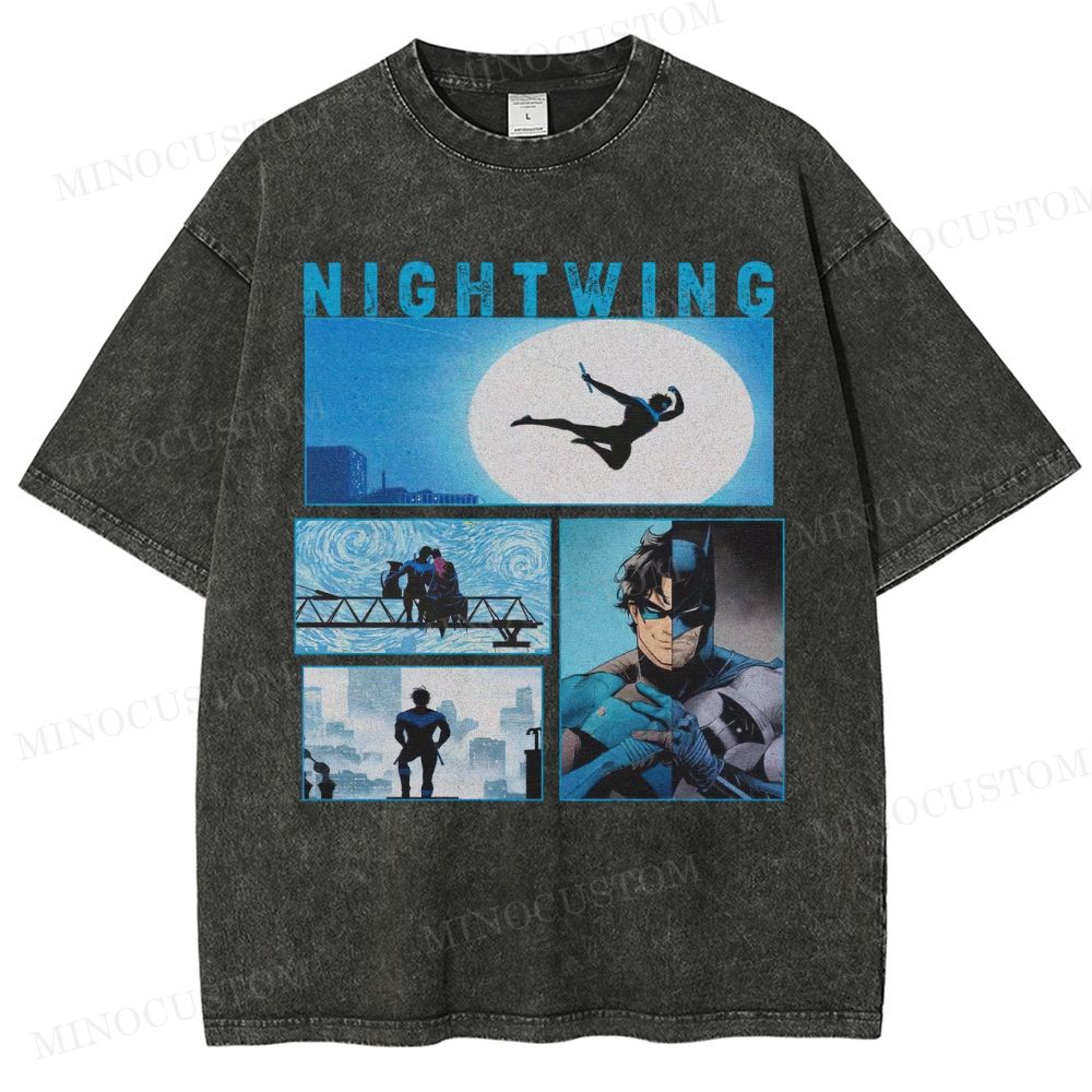 Comic Panel Vintage Washed T-Shirt