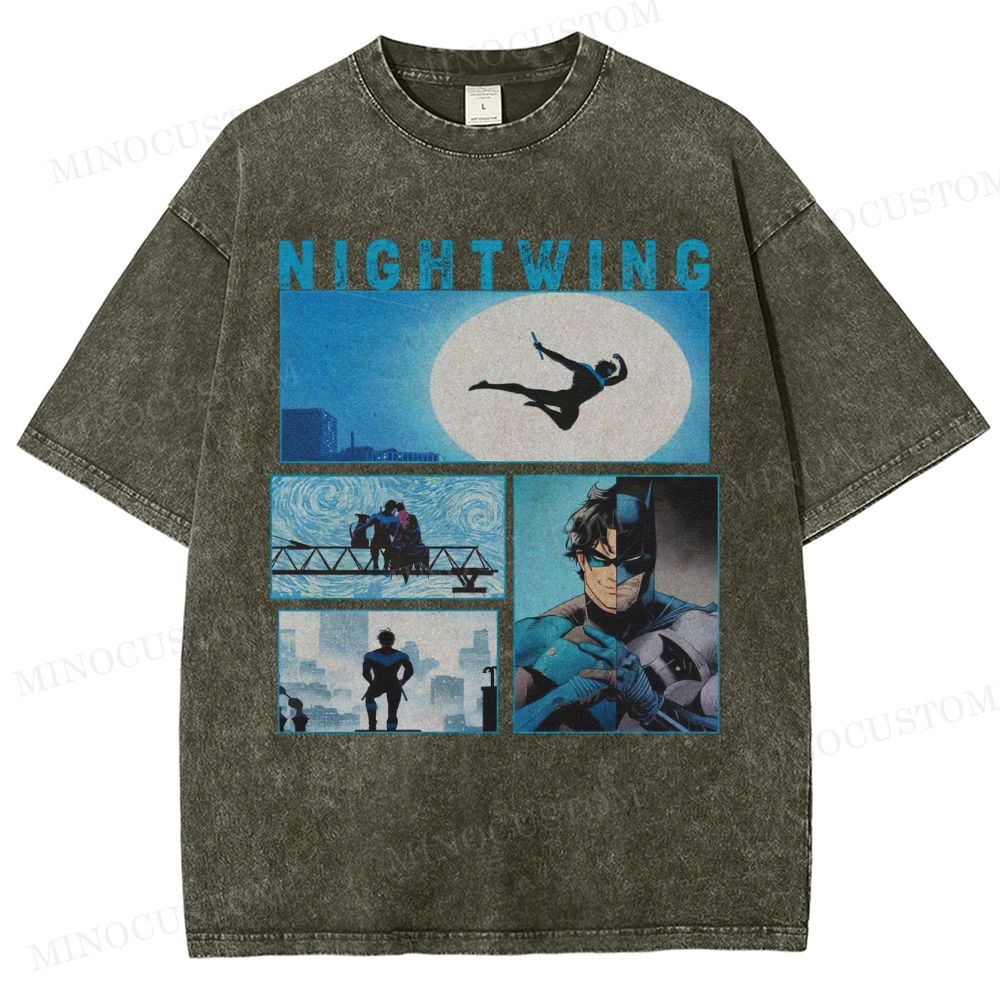 Comic Panel Vintage Washed T-Shirt