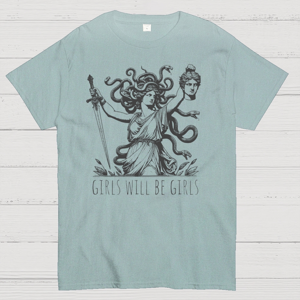 Comfort Color Girls Will Be Girls Cotton T-Shirt