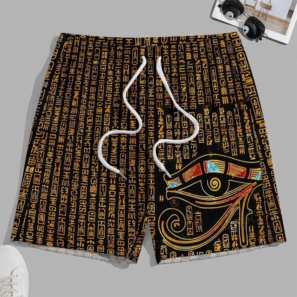 Eye Of Horus  Beach Shorts 