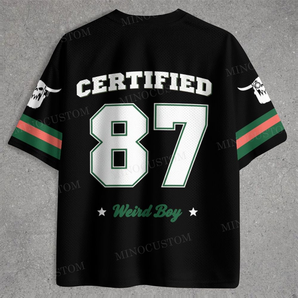 Certified Weird Boy Jersey Shirts