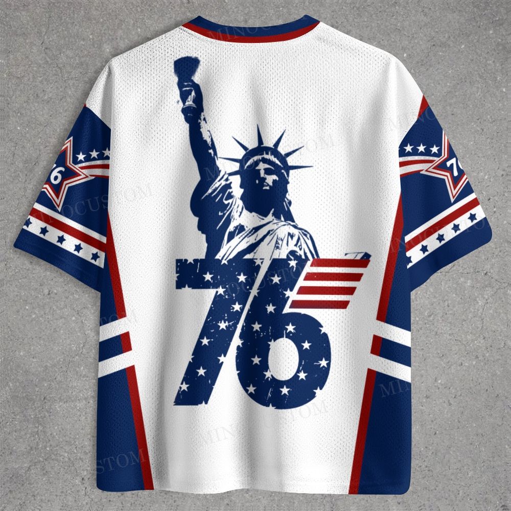 Land Of The Free Home Of The Brave USA Jersey Shirts 