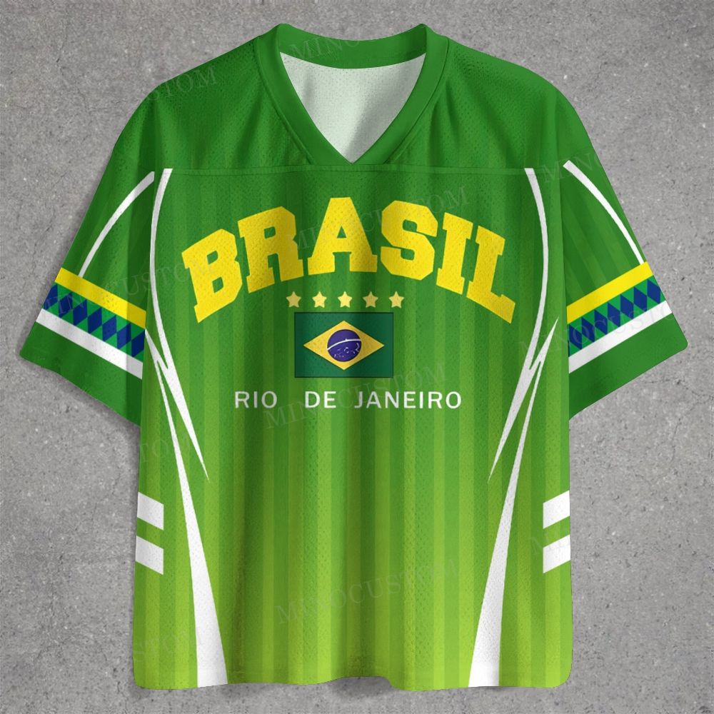 Brazil Heritage Fan Soccer Jersey Shirts