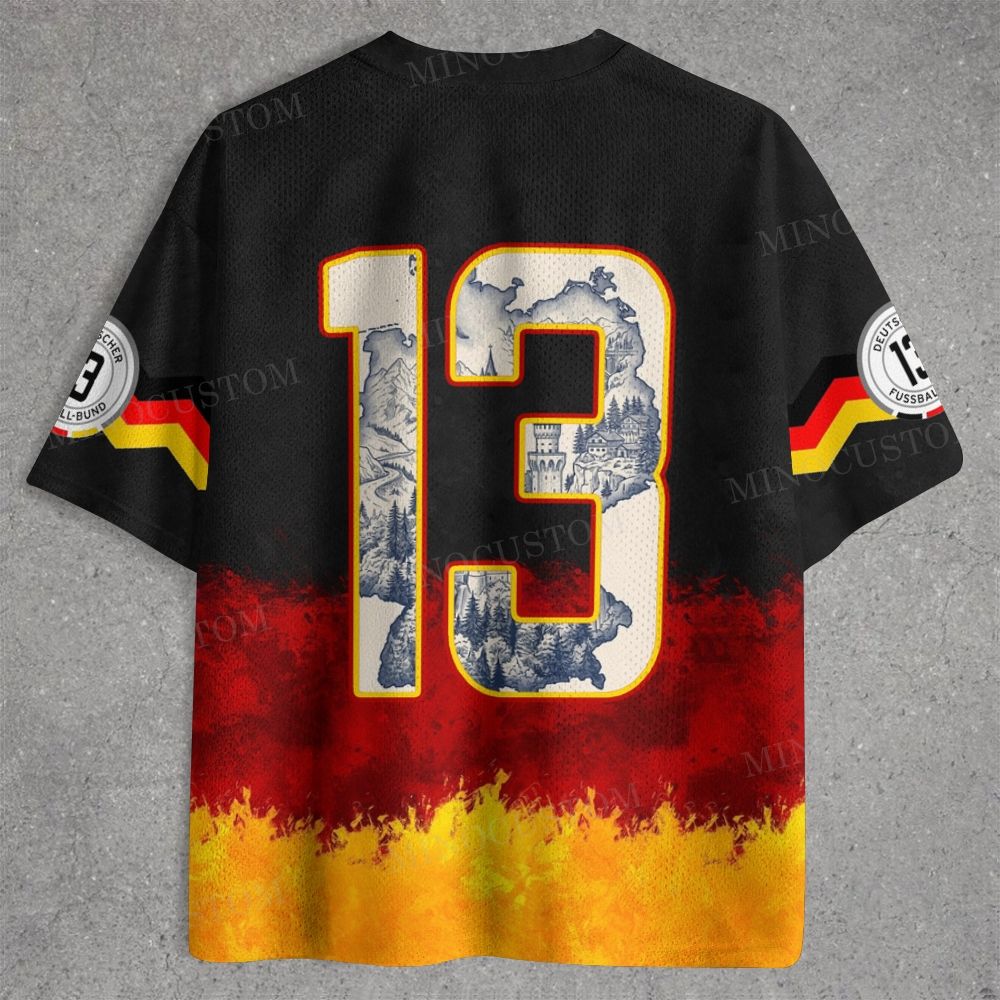 Germany Heritage Splatter Soccer Jersey Shirts
