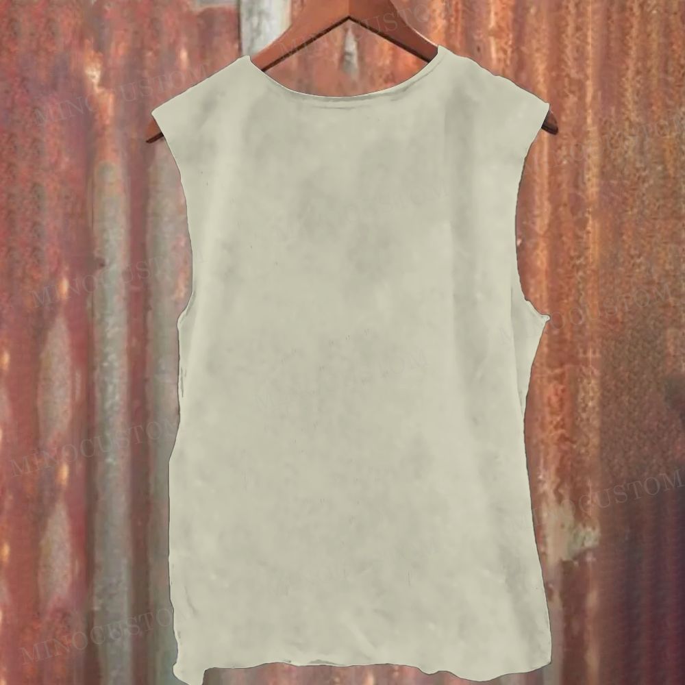 Vintage Medieval Snail Rider  Printed Tank Top 