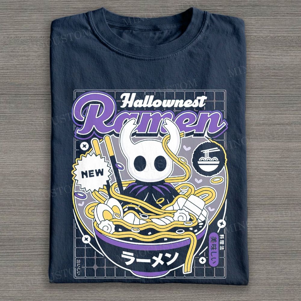 Hallownest Ramen Cotton T-shirt 