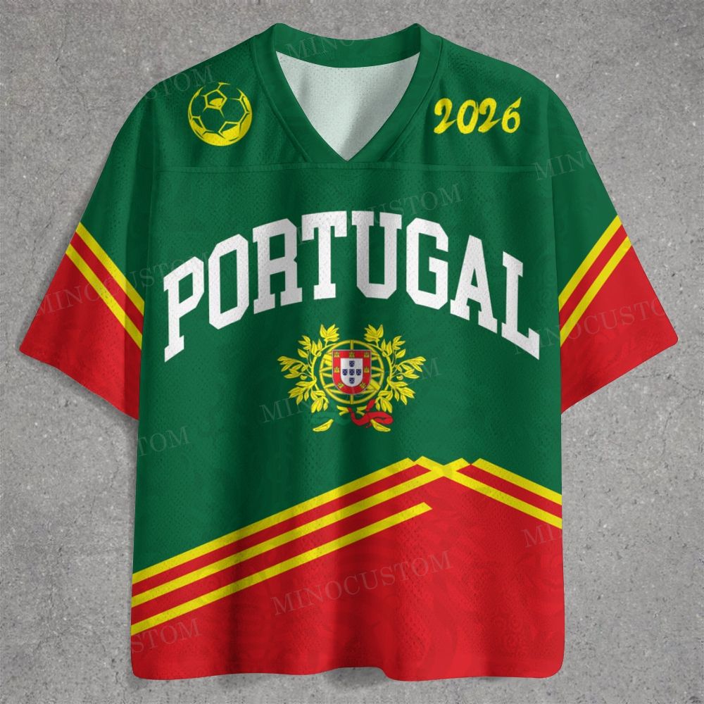 Portuguese Heritage Rooster Soccer Jersey Shirts 