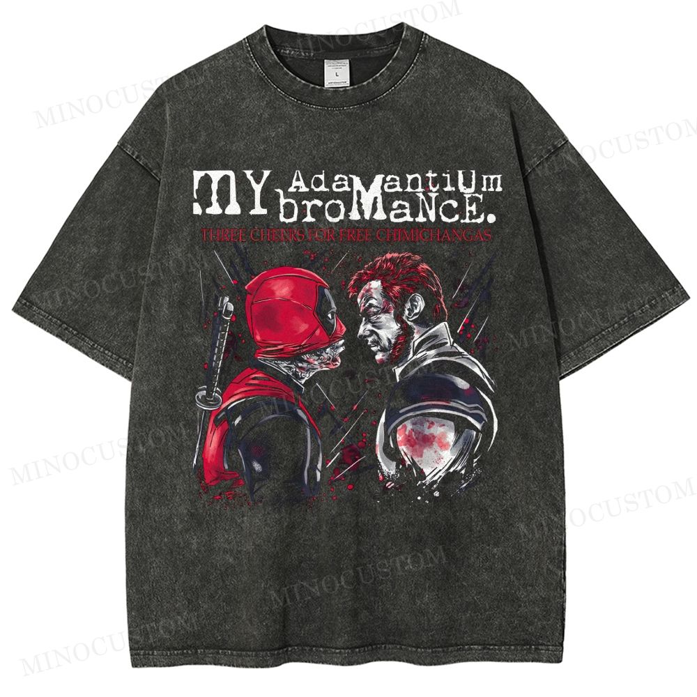 My Adamantium Bromance Washed T-Shirt 