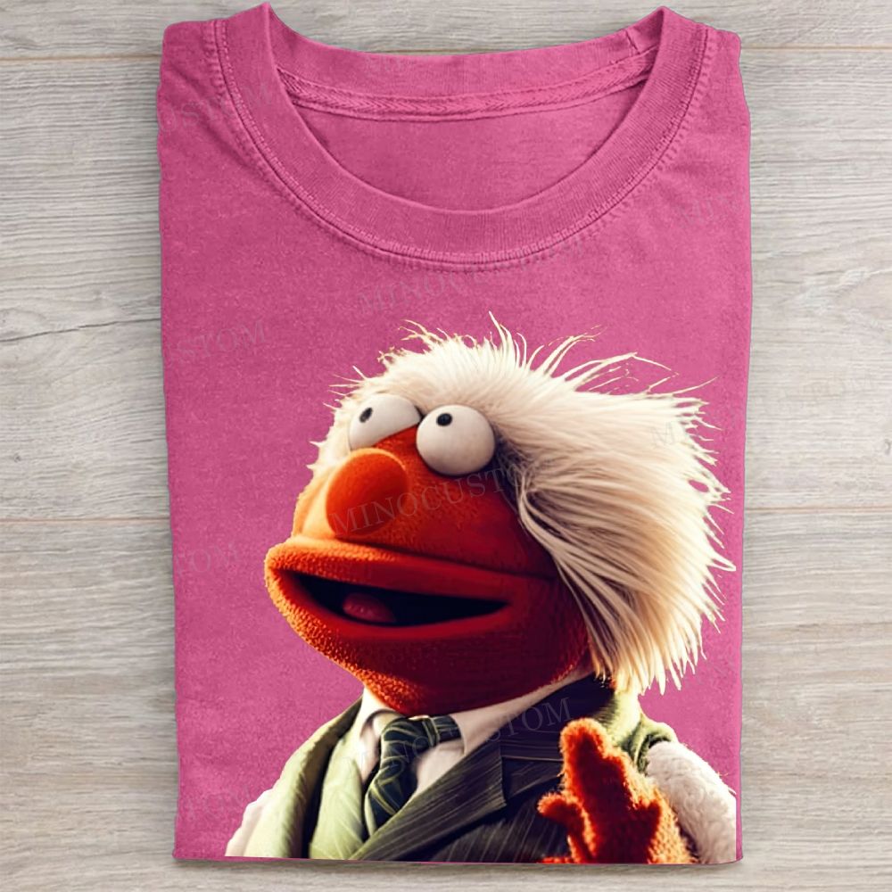  Elegant Muppet Character Formal Portrait Vintage Washed Tee 