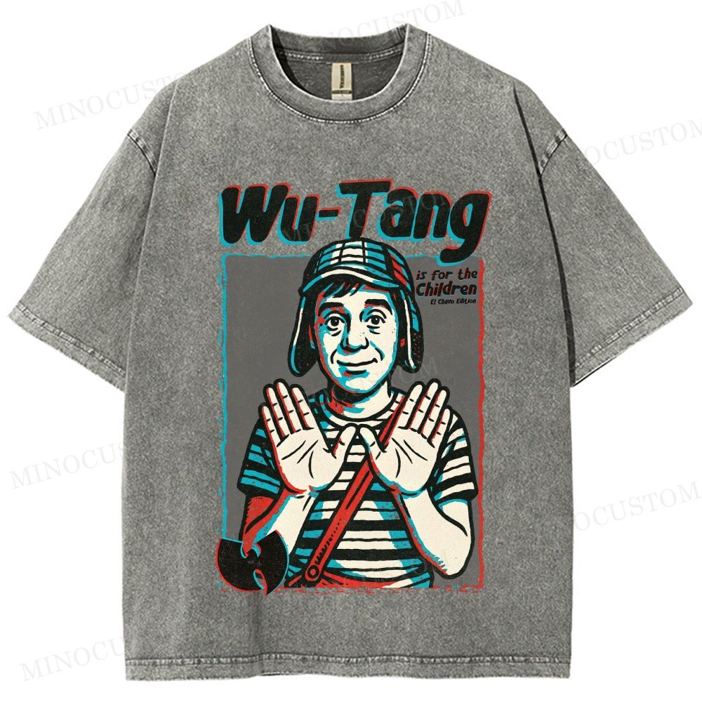 Wu-Tang x El Chavo Parody Washed T-Shirt