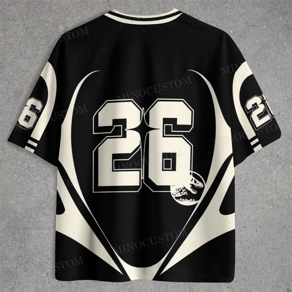  "Life Finds A Way" Dinosaur Skeleton Sports Jersey Shirts
