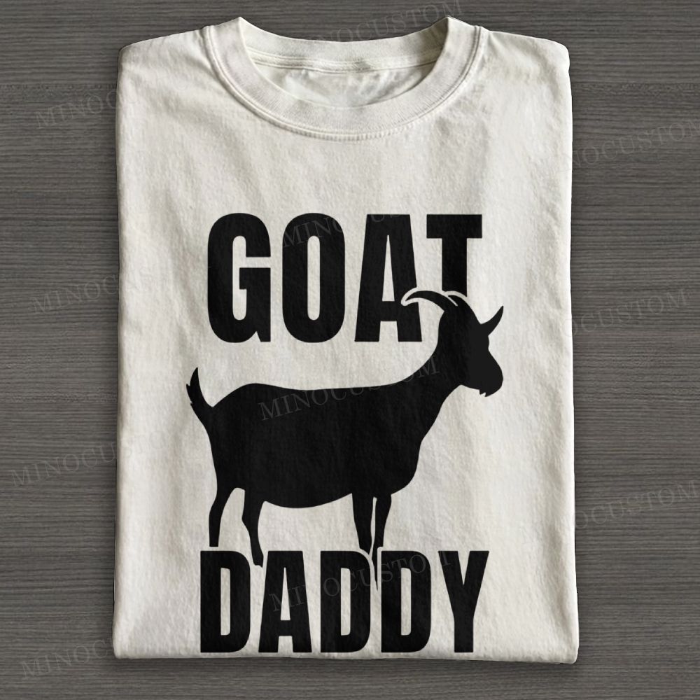 Goat Daddy Cotton T-shirt 