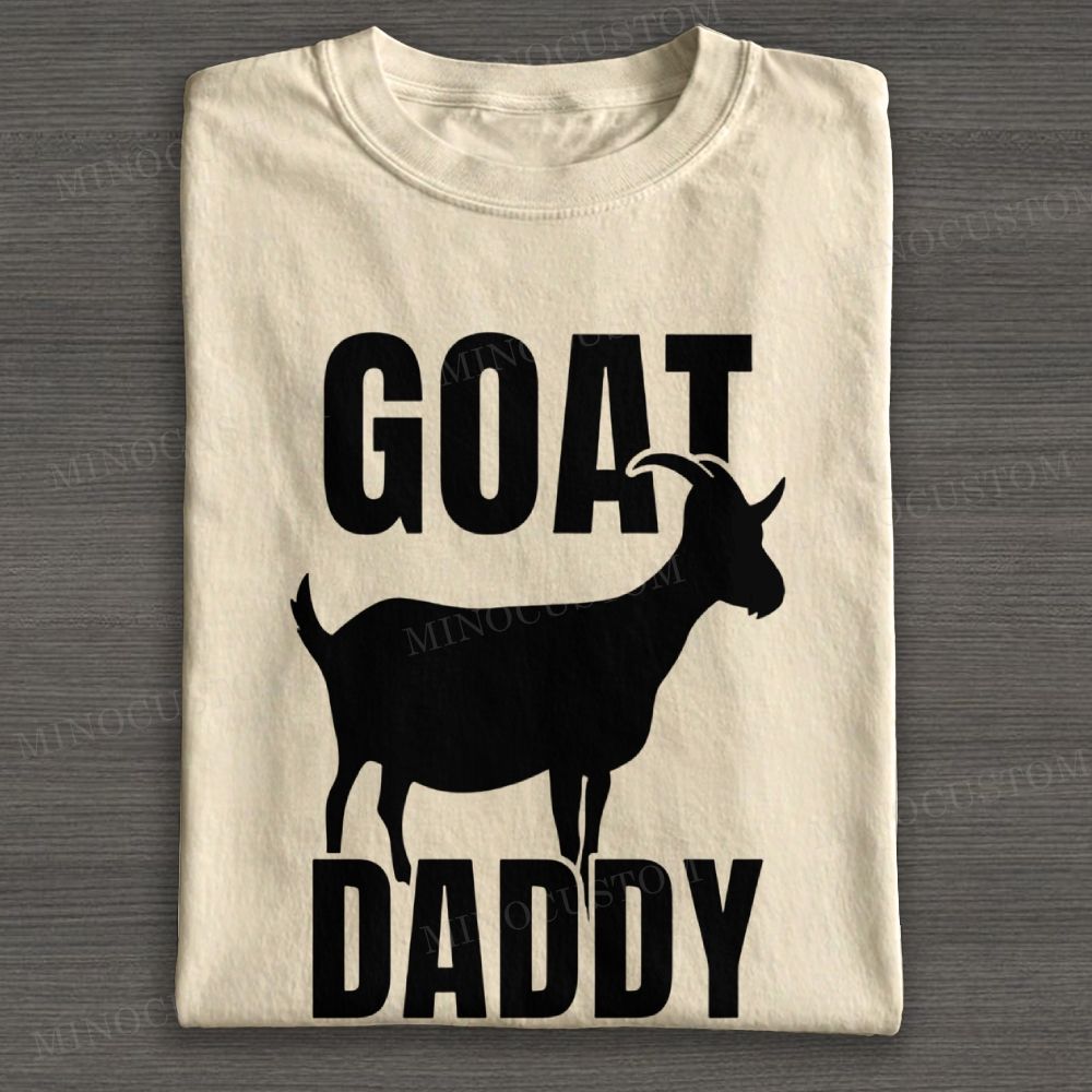 Goat Daddy Cotton T-shirt 