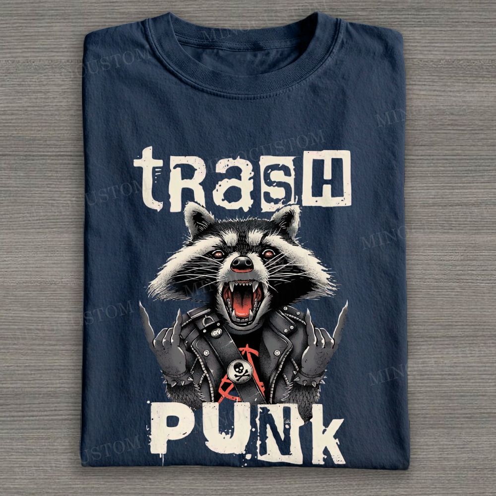 Trasher Punk Cotton T-shirt 