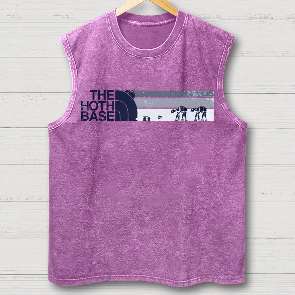 THE HOTH BASE Geeky Vintage  Washed Vest 