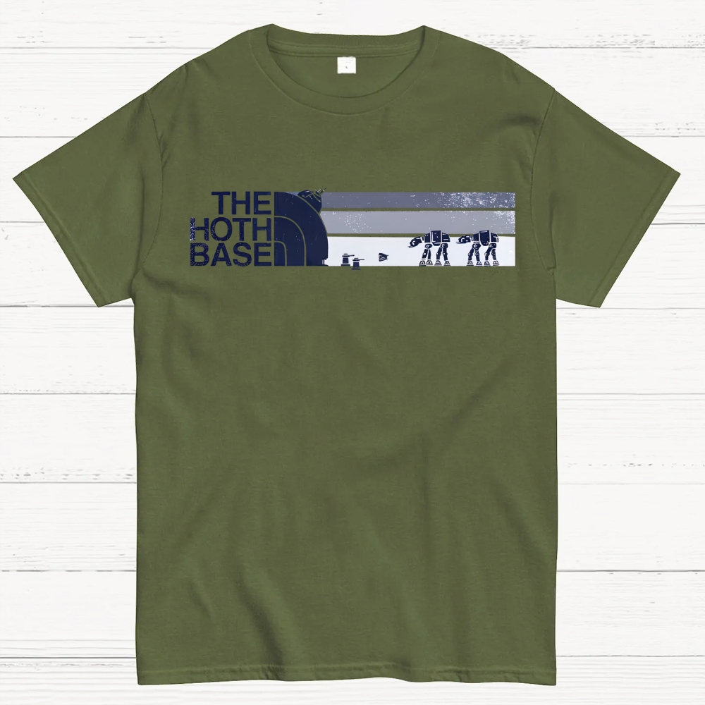 THE HOTH BASE Geeky Vintage Cotton T-shirt 