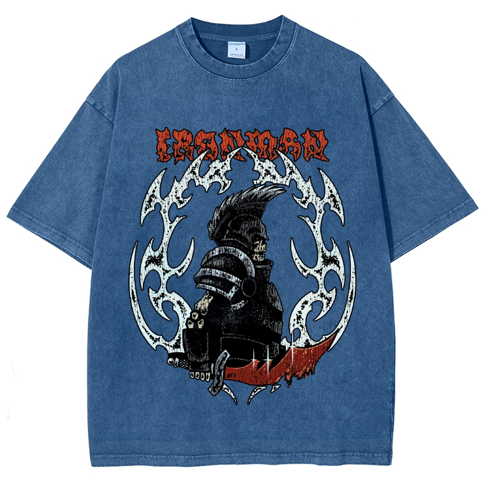 Vintage "Ironman" OSRS Graphic Oversized Washed T-Shirt