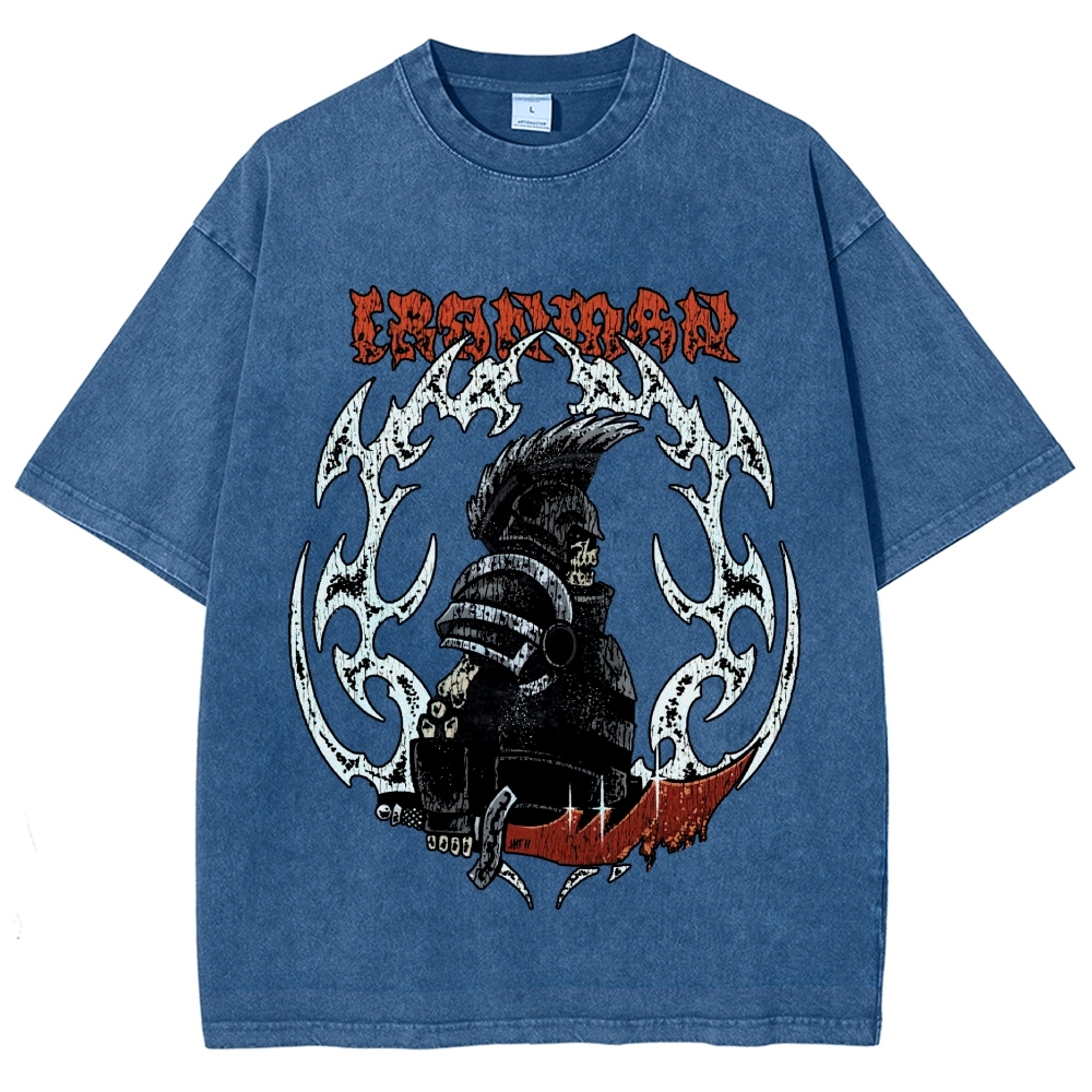 Vintage "Ironman" OSRS Graphic Oversized Washed T-Shirt