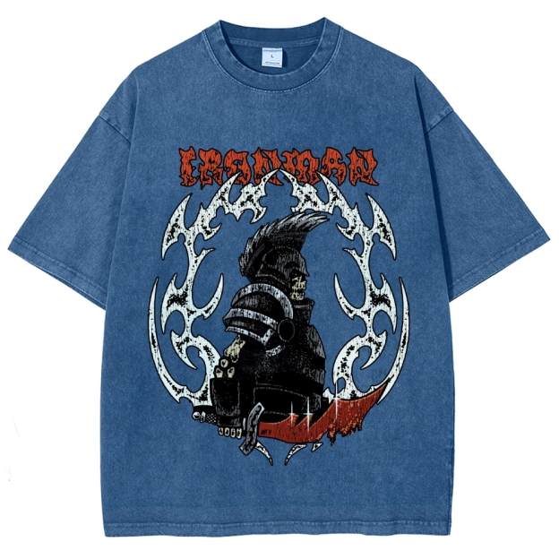 Vintage "Ironman" OSRS Graphic Oversized Washed T-Shirt