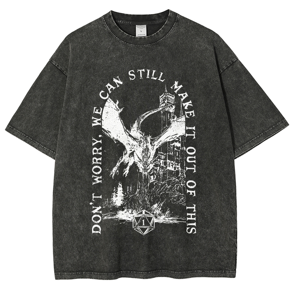 Vintage "Don't Worry, We'll Make It" D&D Washed T-Shirt