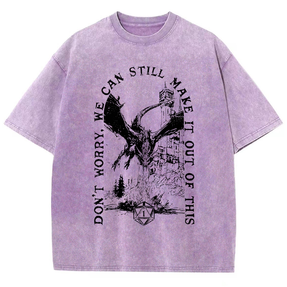 Vintage "Don't Worry, We'll Make It" D&D Washed T-Shirt