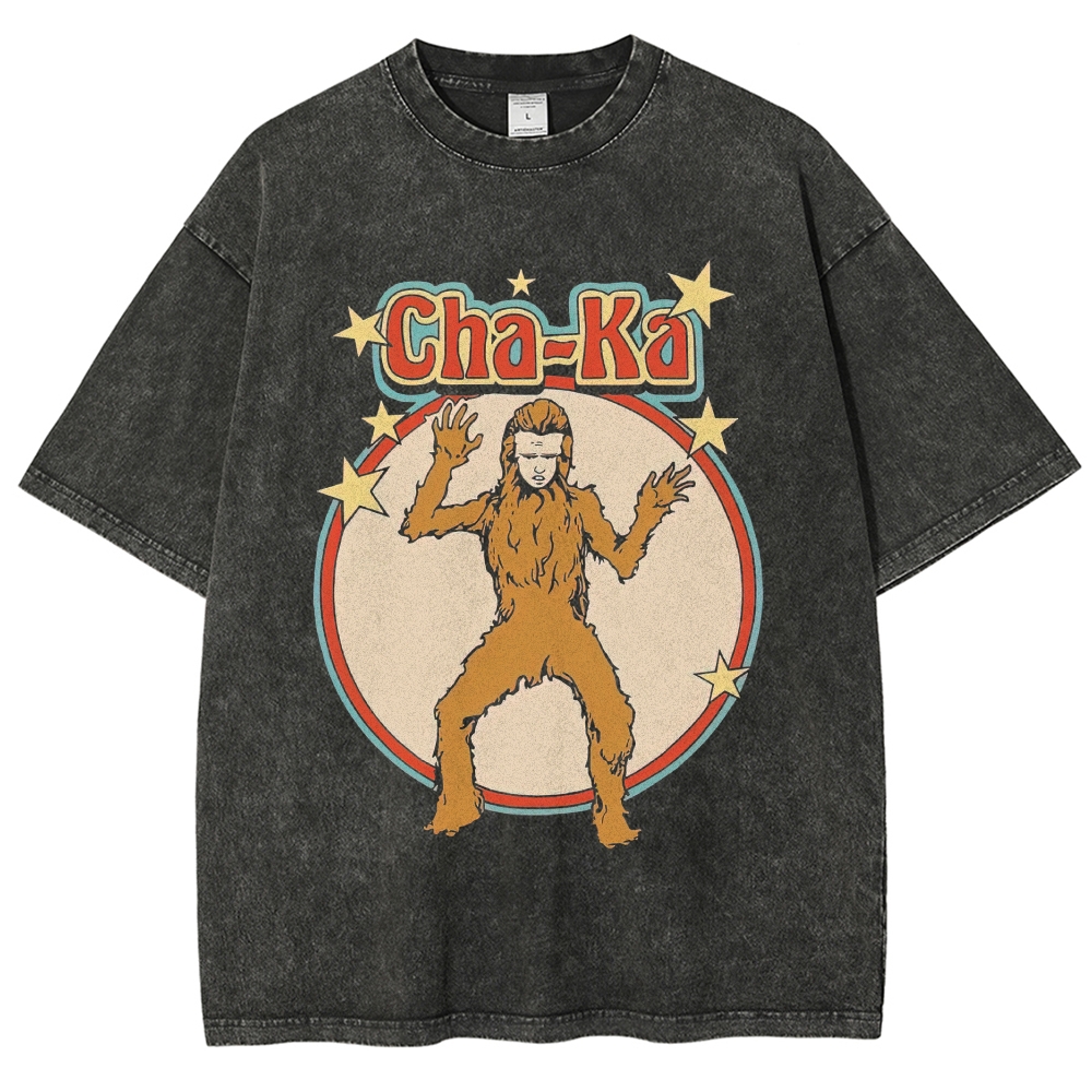  "Cha-Ka" Land of the Lost Retro Washed T-Shirt