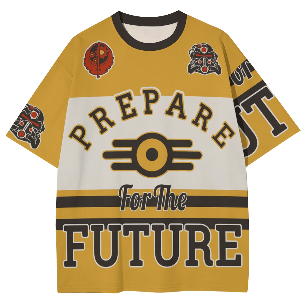 "Fallout Prepare For The Future" Vault-Tec Graphic Vintage Unisex Print T-Shirt