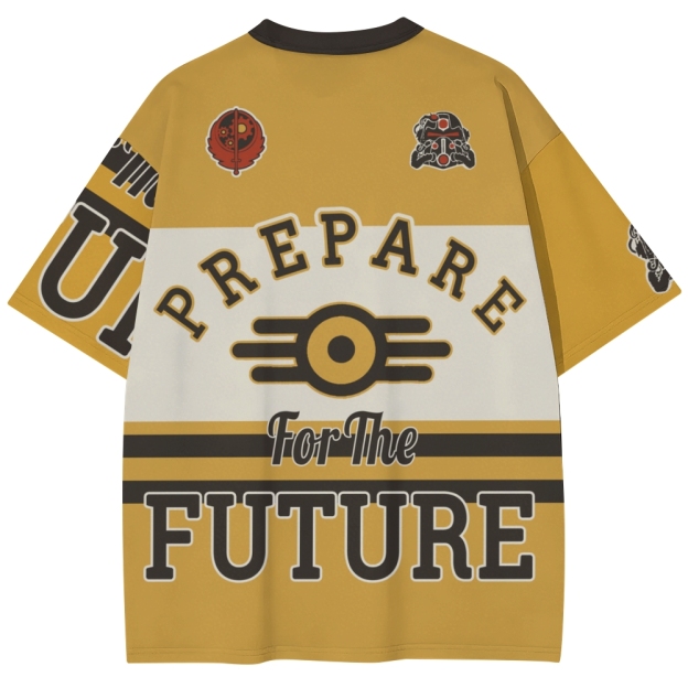 "Fallout Prepare For The Future" Vault-Tec Graphic Vintage Unisex Print T-Shirt