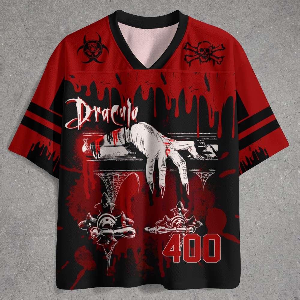 "Dracula 400" Vintage Gothic Sports Jersey Shirts