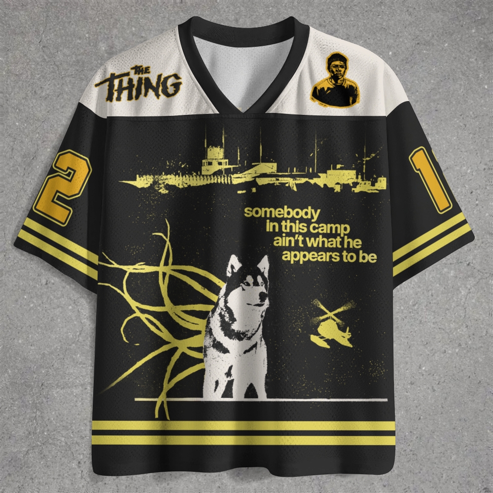 "Antarctic Horror Creature" Vintage Sports Jersey Shirts