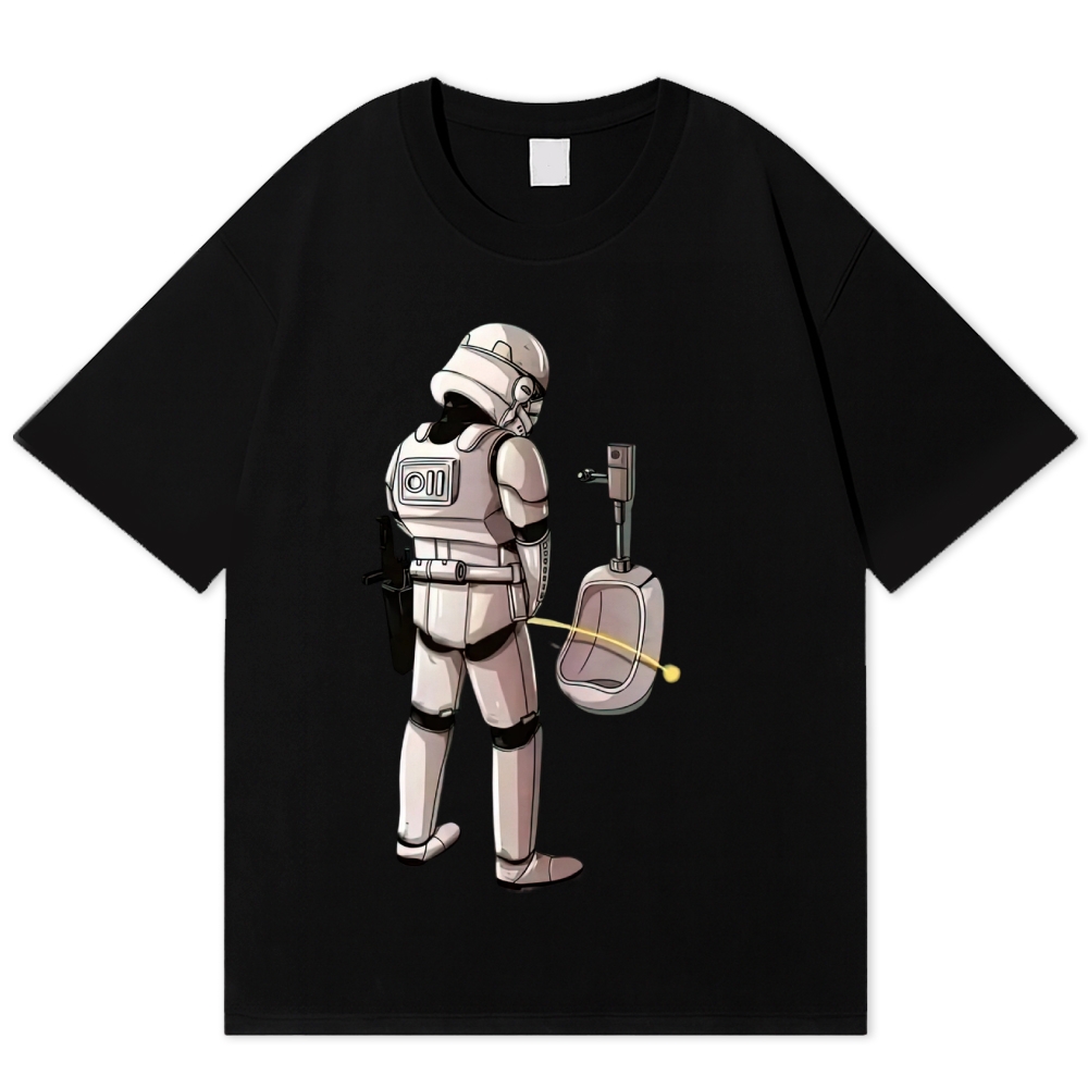 Even In Here, Stormtrooper Still Misses! Cotton T-shirt 