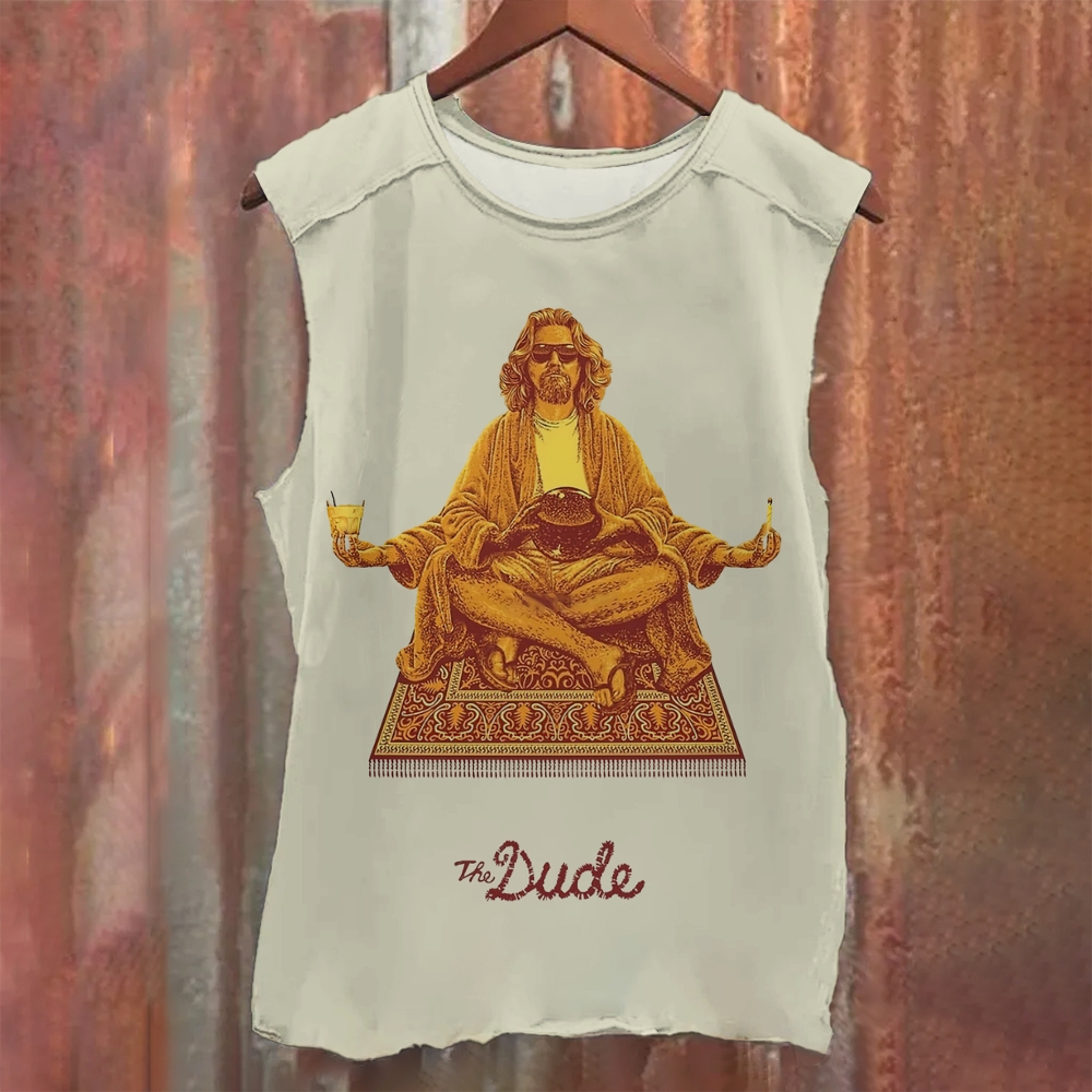 The Dude Big Lebowski Printed Tank Top 
